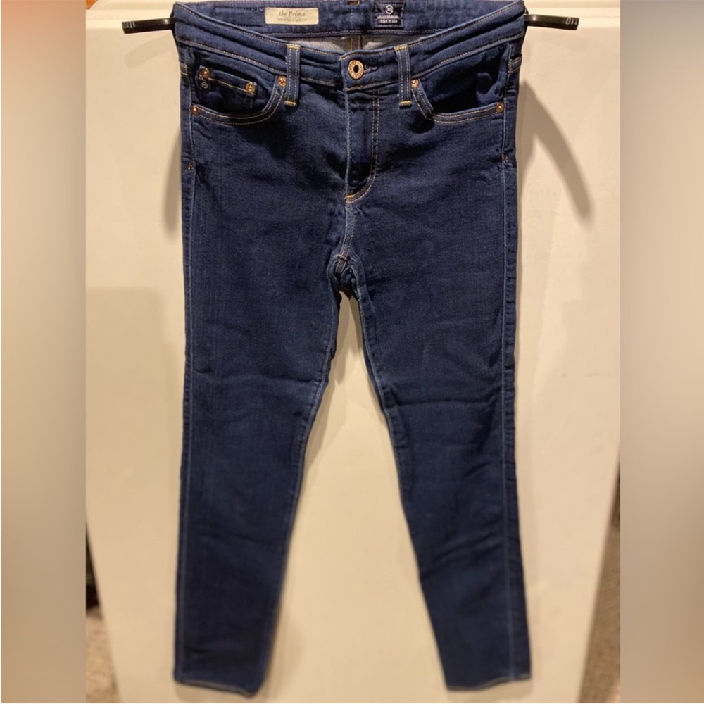 Ag Adriano Goldschmied Blue Skinny Jeans